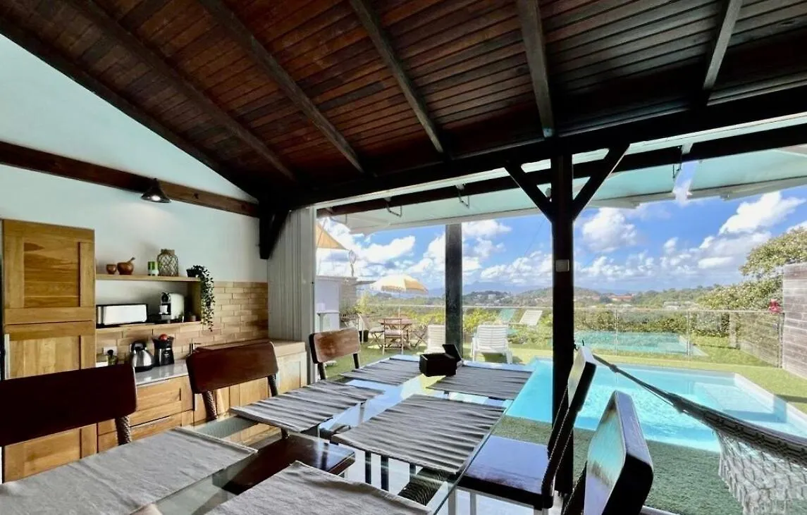 Villa Martinique Vue Panoramique Piscine Et Billard 圣吕斯 马提尼克