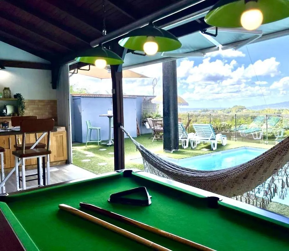 Villa Martinique Vue Panoramique Piscine Et Billard Sainte-Luce Martinique